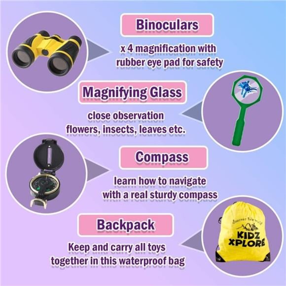 Outdoor Explorer Set - Bug Catching Kit Nature Exploration Children Outdoor Game - Picture 5 of 7